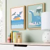 2pk 11"x14" Dino Framed Wall Art - Cloud Island™