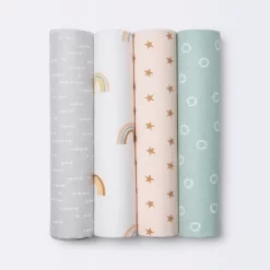 Flannel Baby Blankets Rainbow - Cloud Island™ 4pk 7 Flannel Baby Blankets Rainbow - Cloud Island™ 4pk -Cloud Island Shop GUEST 7e6e6d41 5d19 4627 bade d95e01d221dc