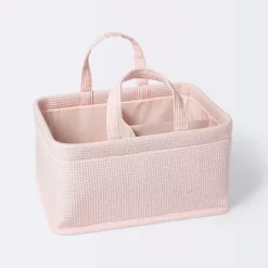 Waffle Weave Rectangular Diaper Caddy With Handles - Cloud Island™ -Cloud Island Shop GUEST 7eb0dfca 2498 43ae afe7 6520e63581c9