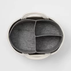 Coiled Rope Diaper Caddy With Dividers - Cloud Island™ Cream -Cloud Island Shop GUEST 7f5e960b d644 465e 8a6b 1a2091651e69