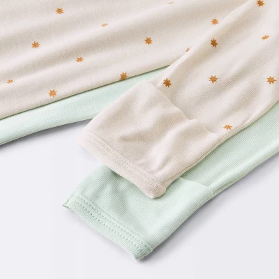 Baby 2pk Stars Soft Blend Sleep N' Play - Cloud Island™ Green 5 Baby 2pk Stars Soft Blend Sleep N' Play - Cloud Island™ Green - Image 3