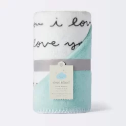 Plush Baby Blanket - I Love You Script - Cloud Island™ 7 Plush Baby Blanket - I Love You Script - Cloud Island™ -Cloud Island Shop GUEST 8436a8d5 53a9 4012 92ba 2dc4c8cf72cc