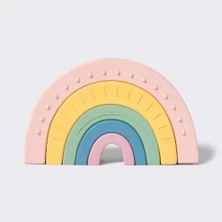 Silicone Toy - Rainbow Stacker - Cloud Island™ 9 Silicone Toy - Rainbow Stacker - Cloud Island™ -Cloud Island Shop GUEST 893674fe 4229 4ca5 af03 03365ee5dd77