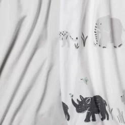 Jersey Bassinet Sheet 2pk - Cloud Island™ Two By Two Animals And Solid Gray -Cloud Island Shop GUEST 8a2b9768 96c2 4090 aca8 d8eb8ac3742c