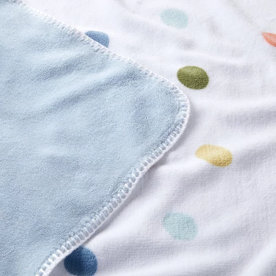 Plush Baby Blanket - Multi Dot - Cloud Island™ 4 Plush Baby Blanket - Multi Dot - Cloud Island™ - Image 2