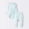 Baby Boys' 2pc Pointelle Set - Cloud Island™ Blue