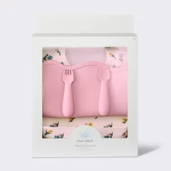 Silicone Bib And Utensil Feeding Set - 4pc - Pink - Cloud Island™ 8 Silicone Bib And Utensil Feeding Set - 4pc - Pink - Cloud Island™ -Cloud Island Shop GUEST 91f35e7d 4156 4ba2 a21f a59c5e0e8eb4