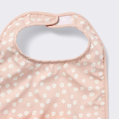 Water Resistant Bibs - 3pk - Floral/Checkerboard - Cloud Island™ 4 Water Resistant Bibs - 3pk - Floral/Checkerboard - Cloud Island™ - Image 2