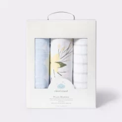 Muslin Swaddle Blankets Meadow - Cloud Island™ Light Blue 3pk -Cloud Island Shop GUEST 9e9b61f4 2b6d 478a 9bf3 8a140a67ab11