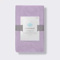 Polyester Rayon Fitted Crib Sheet - Purple - Cloud Island™ -Cloud Island Shop GUEST 9e9f829a 1c78 4225 aede a2244af71197