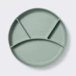 Silicone Suction Divided Plate - Green - Cloud Island™ 7 Silicone Suction Divided Plate - Green - Cloud Island™ -Cloud Island Shop GUEST a654fd7f 7512 4a8c aea5 8c56d664d683