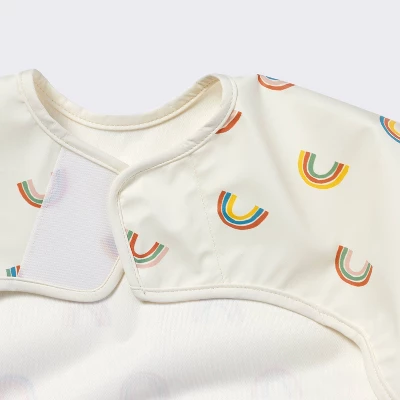 Long Sleeve Bib - Rainbow - Cloud Island™ 4 Long Sleeve Bib - Rainbow - Cloud Island™ - Image 2