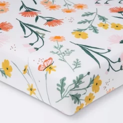 Fitted Crib Sheet - Cloud Island™ Garden Floral -Cloud Island Shop GUEST abd98750 337f 4edc ab30 b85dca171800