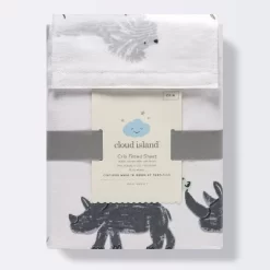 Fitted Crib Sheet - Cloud Island™ Two By Two Animals -Cloud Island Shop GUEST af970d84 64be 4afe 8394 08712f5a0a63