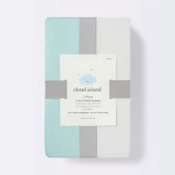 Fitted Play Yard Jersey Sheet - Cloud Island™ - Light Green/Gray - 2pk 6 Fitted Play Yard Jersey Sheet - Cloud Island™ - Light Green/Gray - 2pk -Cloud Island Shop GUEST b01670d2 5af9 42db 8f21 92ff8193aa4e