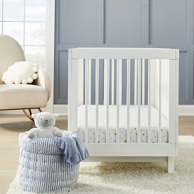 Polyester Rayon Jersey Fitted Crib Sheet - Cloud Island™ Multi Dot 3 Polyester Rayon Jersey Fitted Crib Sheet - Cloud Island™ Multi Dot