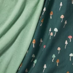 Fitted Jersey Play Yard Crib Sheet - Mushroom/Solid Green - 2pk - Cloud Island™ -Cloud Island Shop GUEST b43a9d5a c09c 4ae1 a325 03ddc3190dca