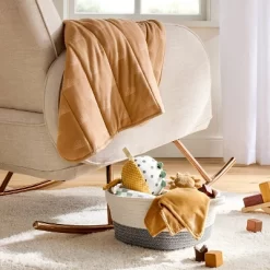 Rayon From Bamboo Jersey Quilted Blanket - Suns - Cloud Island™