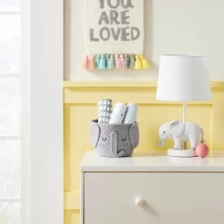 Coiled Rope Small Round Storage Basket - Elephant - Cloud Island™