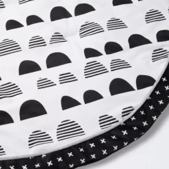 Round Activity Playmat Scallop - Cloud Island™ Black/White 8 Round Activity Playmat Scallop - Cloud Island™ Black/White -Cloud Island Shop GUEST bfb54f99 5c39 4d66 95dc 076cdbb5665d