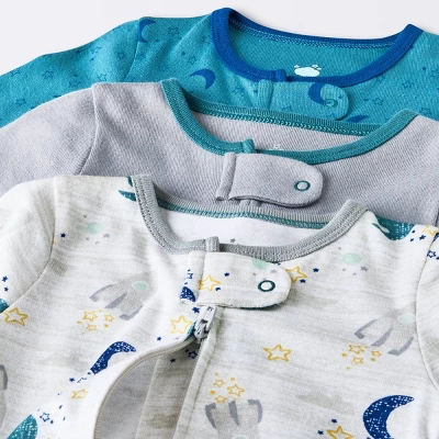 Baby Boys' 16pk Layette Gifting Bundle - Cloud Island™ Blue 5 Baby Boys' 16pk Layette Gifting Bundle - Cloud Island™ Blue - Image 3