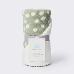 Plush Baby Blanket - Green Floral - Cloud Island™ -Cloud Island Shop GUEST cbaceb43 112c 4c42 9e2f ca76f1af1601