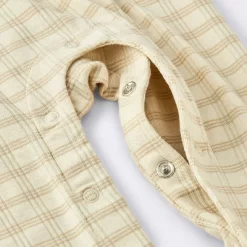 Baby Jacquard Checkered Romper & Hat - Cloud Island™ Tan -Cloud Island Shop GUEST cbe3be61 55d1 45bb b1c4 e62040aa7e3f