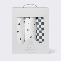 Muslin Swaddle Baby Blanket - Dots & Checks - 3pk - Cloud Island™ -Cloud Island Shop GUEST d0ccfb36 3ce3 489f b519 5ab9063f2f66