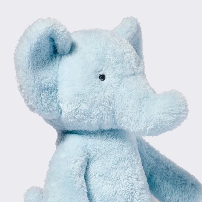 Elephant Plush Stuffed Animal - Blue - Cloud Island™ 4 Elephant Plush Stuffed Animal - Blue - Cloud Island™ - Image 2