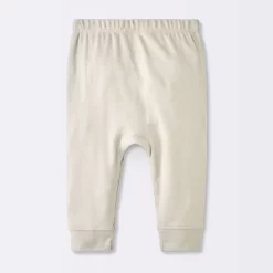 Baby 3pk Cotton Jogger Pants - Cloud Island™ Gray