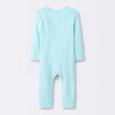 Baby Boys' 2pk Safari Animals Zip Romper - Cloud Island™ 3 Baby Boys' 2pk Safari Animals Zip Romper - Cloud Island™