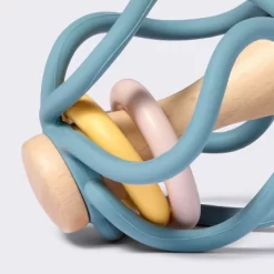 Silicone And Wood Ball Rattle Baby Toy - Cloud Island™ 5 Silicone And Wood Ball Rattle Baby Toy - Cloud Island™ -Cloud Island Shop GUEST e0a70567 264b 4adb a90d 1d6a848df085