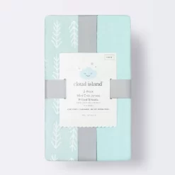 Fitted Mini Crib Sheet - Arrows/Mint - 2pk - Cloud Island™ -Cloud Island Shop GUEST e93a4d75 fb7e 4e3c bf2c 247e6e4e4770
