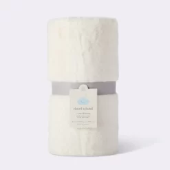 Solid Satin Edge Plush Baby Blanket - Cream - Cloud Island™ -Cloud Island Shop GUEST ec5bcda4 6a85 4a66 bcc9 b045271c23d4