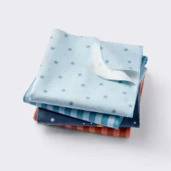 Flannel Baby Blankets - Space - 4pk - Cloud Island™ -Cloud Island Shop GUEST f00ed269 4e51 49e5 a9f8 9a020b40007e