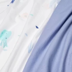 Fitted Jersey Crib Sheet 2pk - Cloud Island™ Fish Friends And Solid Blue -Cloud Island Shop GUEST f4432d56 1fe1 406c 92a8 77441c6f35a3