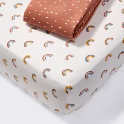 Fitted Jersey Crib Sheet - Rainbows - 2pk - Cloud Island™ 9 Fitted Jersey Crib Sheet - Rainbows - 2pk - Cloud Island™ -Cloud Island Shop GUEST f8e7c3b9 22bf 4859 be96 2f2e87b28419