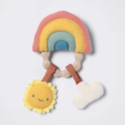 Handheld Plush Rattle Baby Toy - Rainbow - Cloud Island™ -Cloud Island Shop GUEST fbae2918 bf97 45e4 9a60 93e8e4f7ea3b