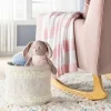 Chenille Stripe Baby Blanket - Light Pink And White Stripe - Cloud Island™